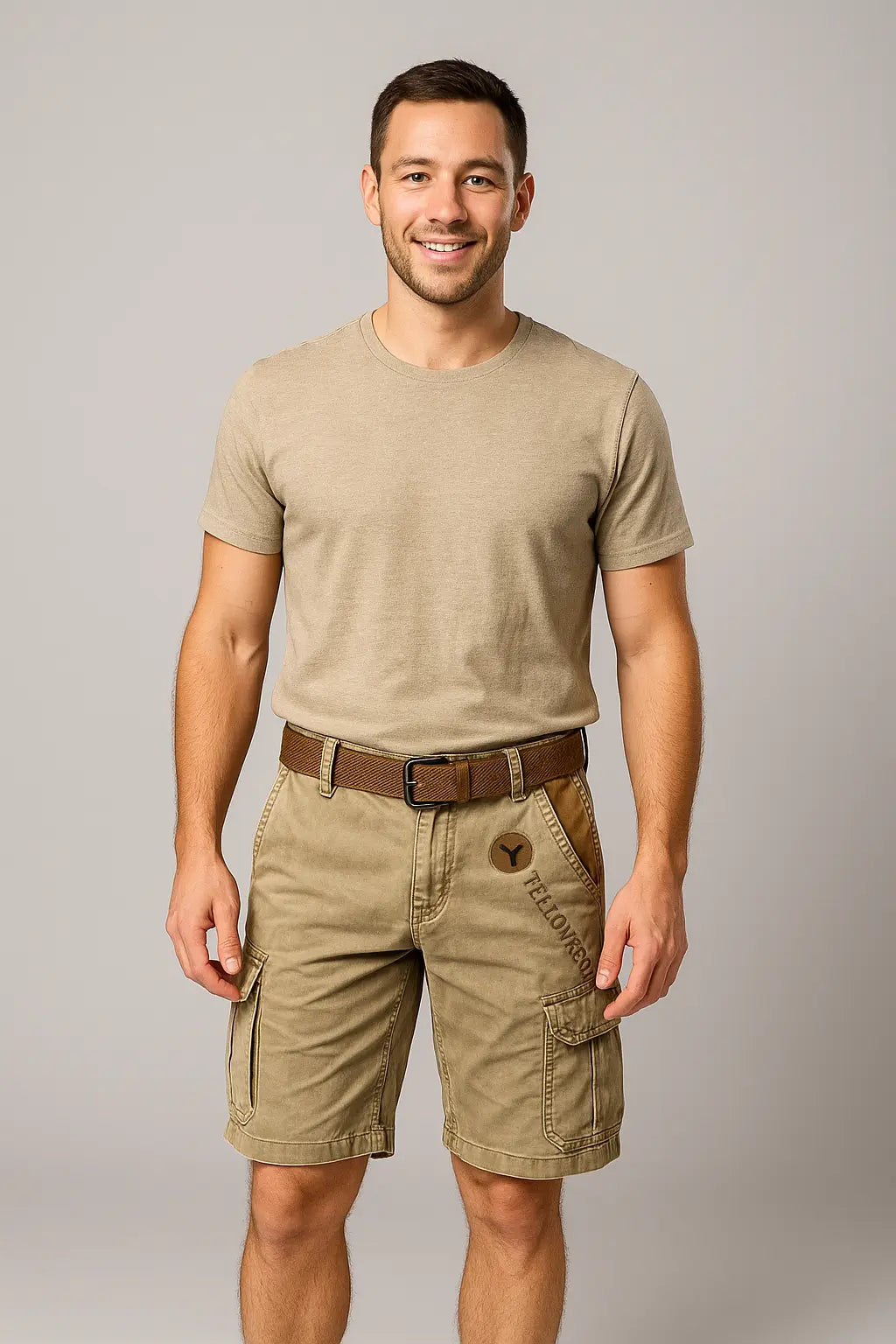 Fenella Shorts | Men’s Vintage Cargo Shorts with Utility Pockets and Relaxed Summer Fit