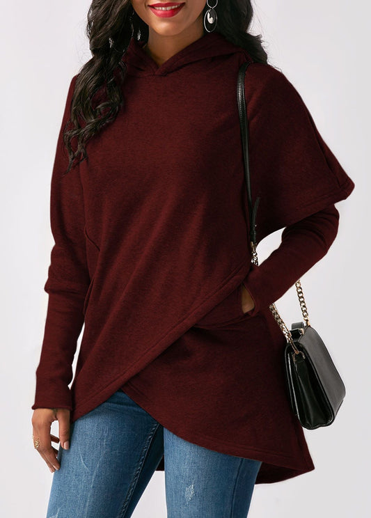 Sabine Hoodie | Women’s Autumn Trendy Asymmetric Hoodie