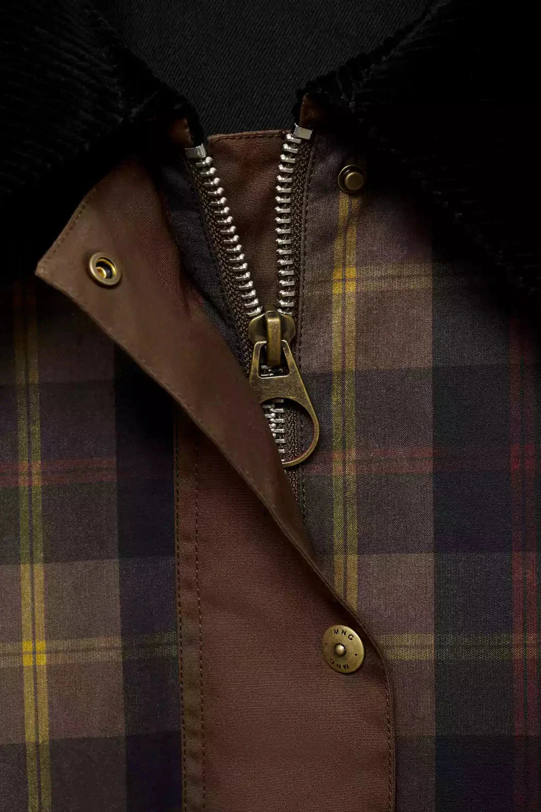 Idalia Jacket | Women's Plaid Waxed Jacket