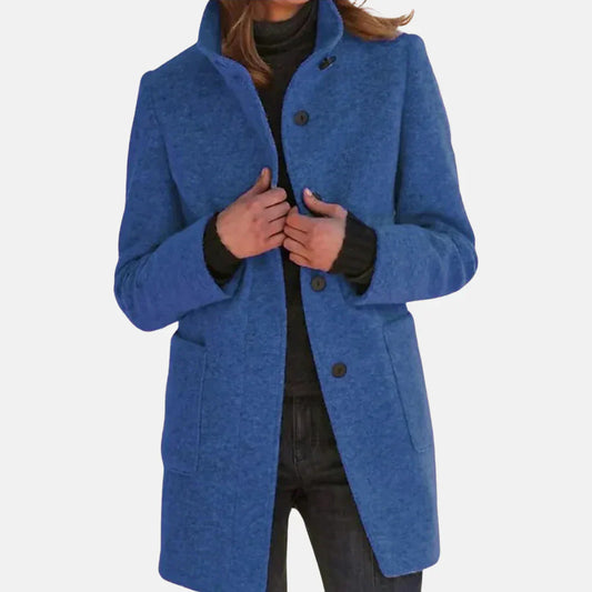 Remi Coat | Women’s Autumn Vintage Wool-Blend Tweed Coat