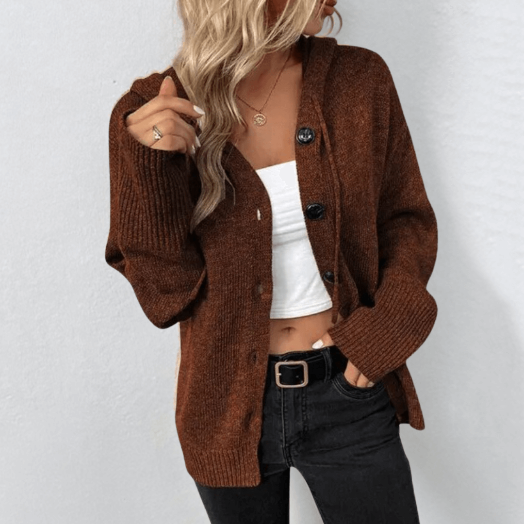 Narelle Cardigan | Women's Autumn Warm Button-Down Cardigan