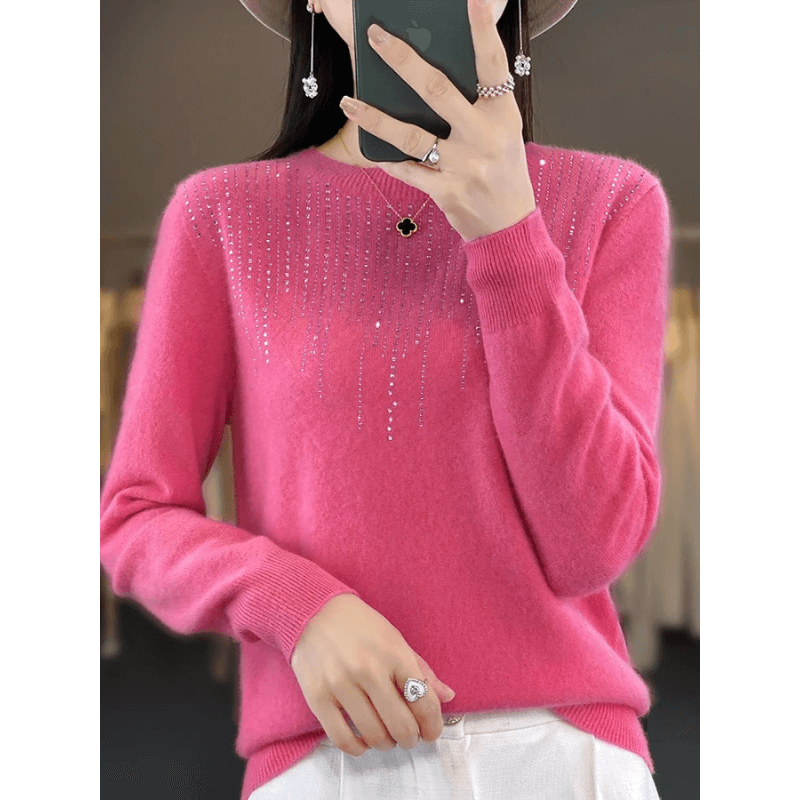 Jelani Sweater | Soft Knit Sweater with Sparkling Detail