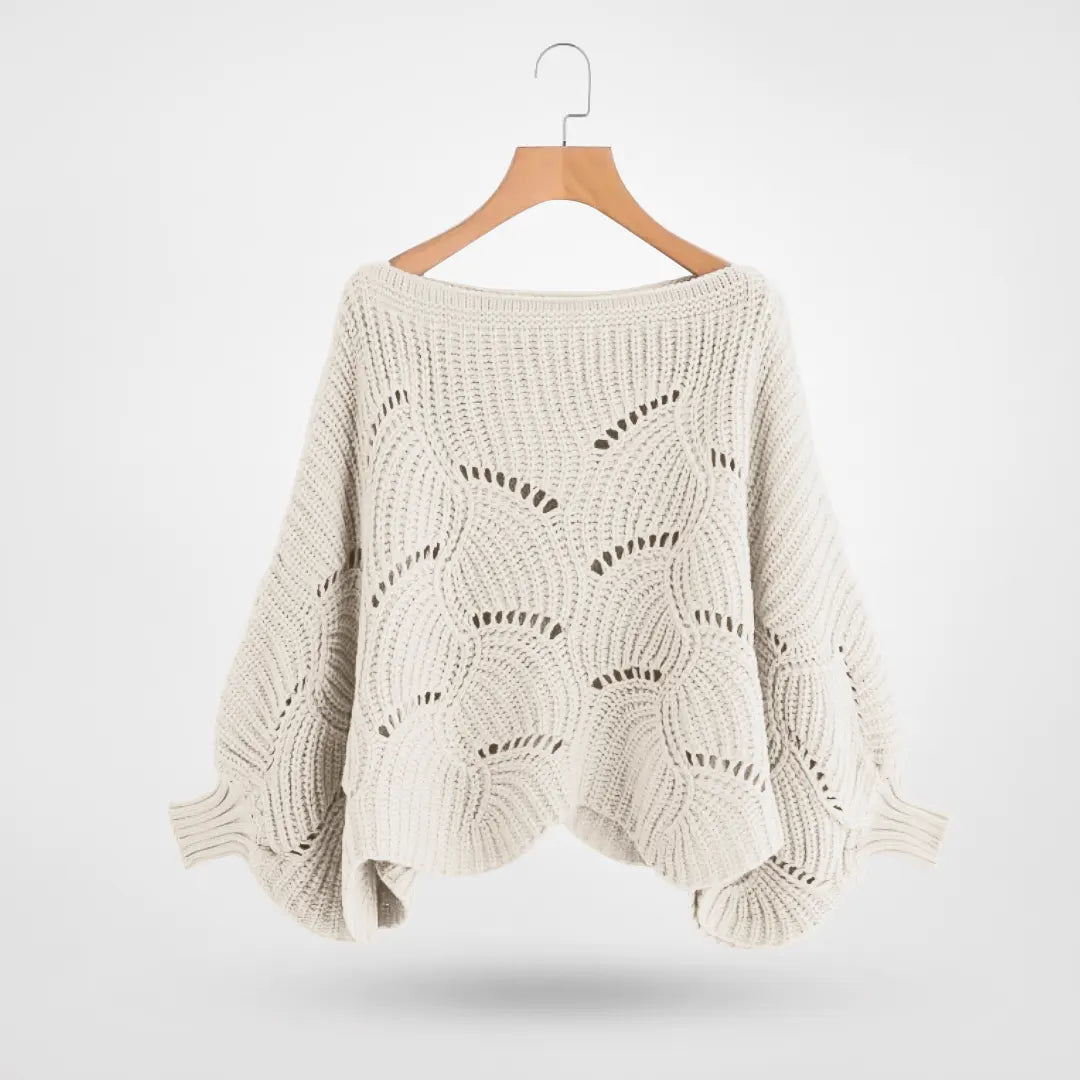 Francesca Sweater | Cozy Knit Batwing Sweater