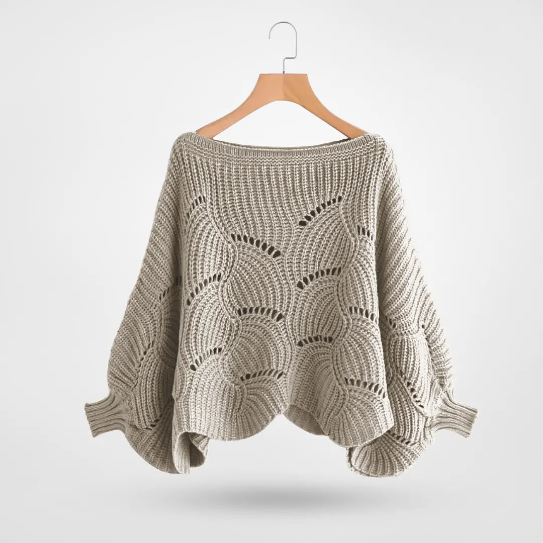 Francesca Sweater | Cozy Knit Batwing Sweater