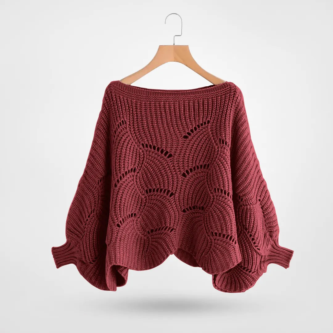 Francesca Sweater | Cozy Knit Batwing Sweater