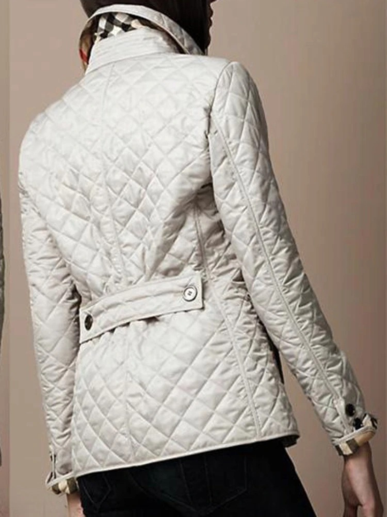 Padma Jacket | Women's Autumn Casual Quilted Jacket with Turned-Down Collar