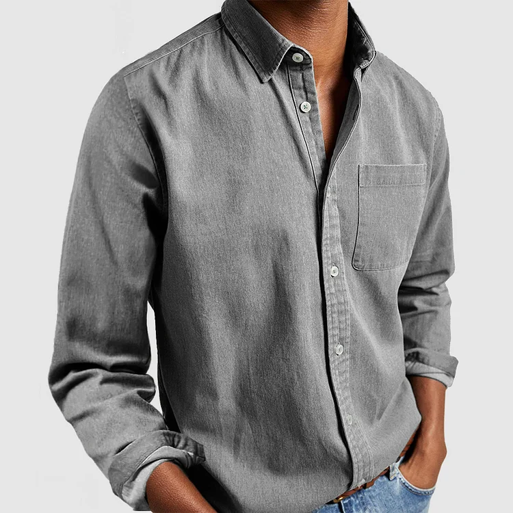 Frederick Casual Shirt for Men | Duke Long-Sleeve Button-Up