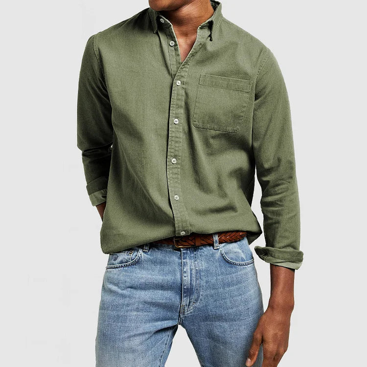 Frederick Casual Shirt for Men | Duke Long-Sleeve Button-Up