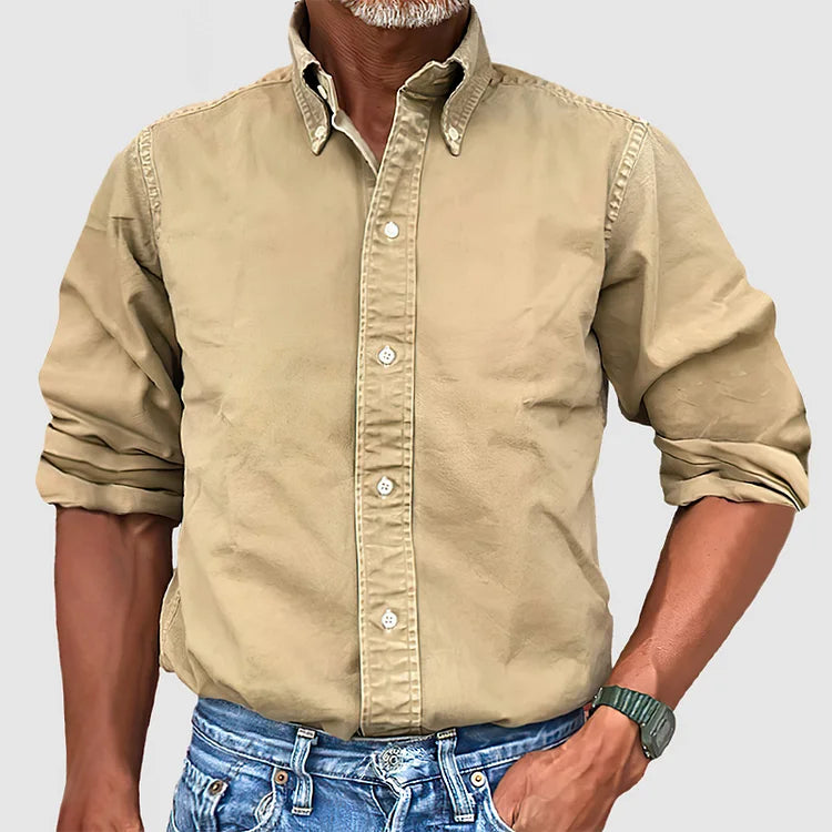 Fergus Men's Shirt | Long Sleeve Classic Fit Shirt