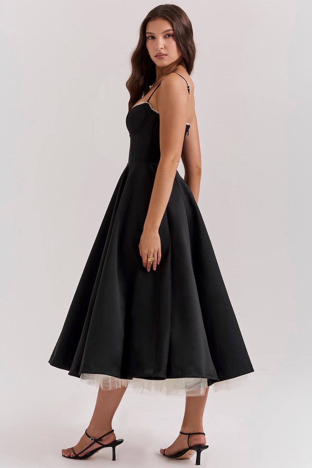 Kelsie Dress | Women's Elegant Satin Party Dress