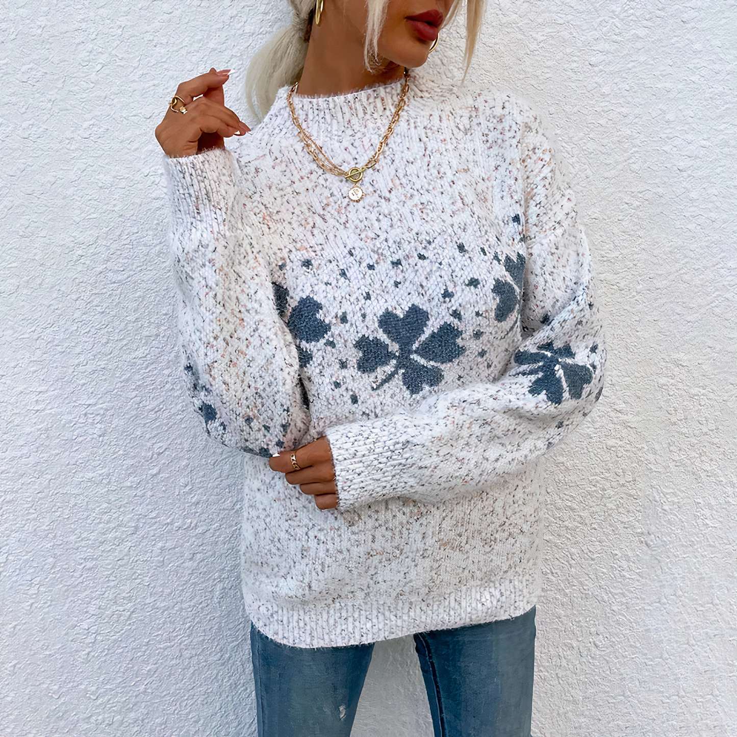 Fiora Winter Sweater | Stylish Knit for Cold Days