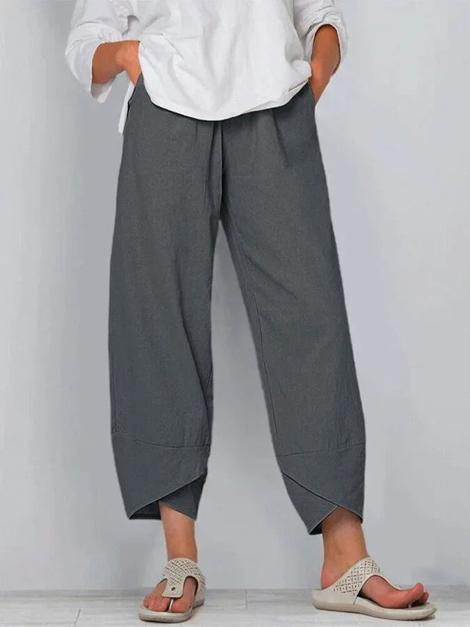 Uvelia Pants | Casual Loose-Fit Everyday Trousers
