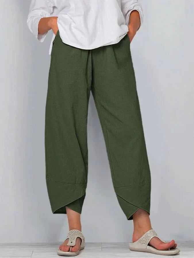 Uvelia Pants | Casual Loose-Fit Everyday Trousers