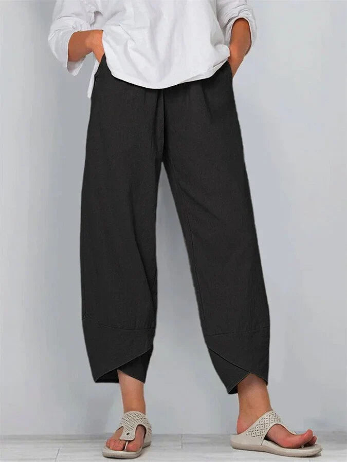 Uvelia Pants | Casual Loose-Fit Everyday Trousers