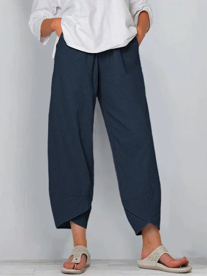 Uvelia Pants | Casual Loose-Fit Everyday Trousers
