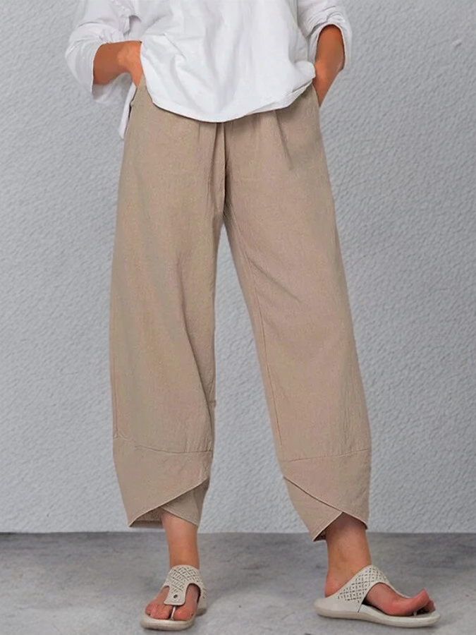 Uvelia Pants | Casual Loose-Fit Everyday Trousers