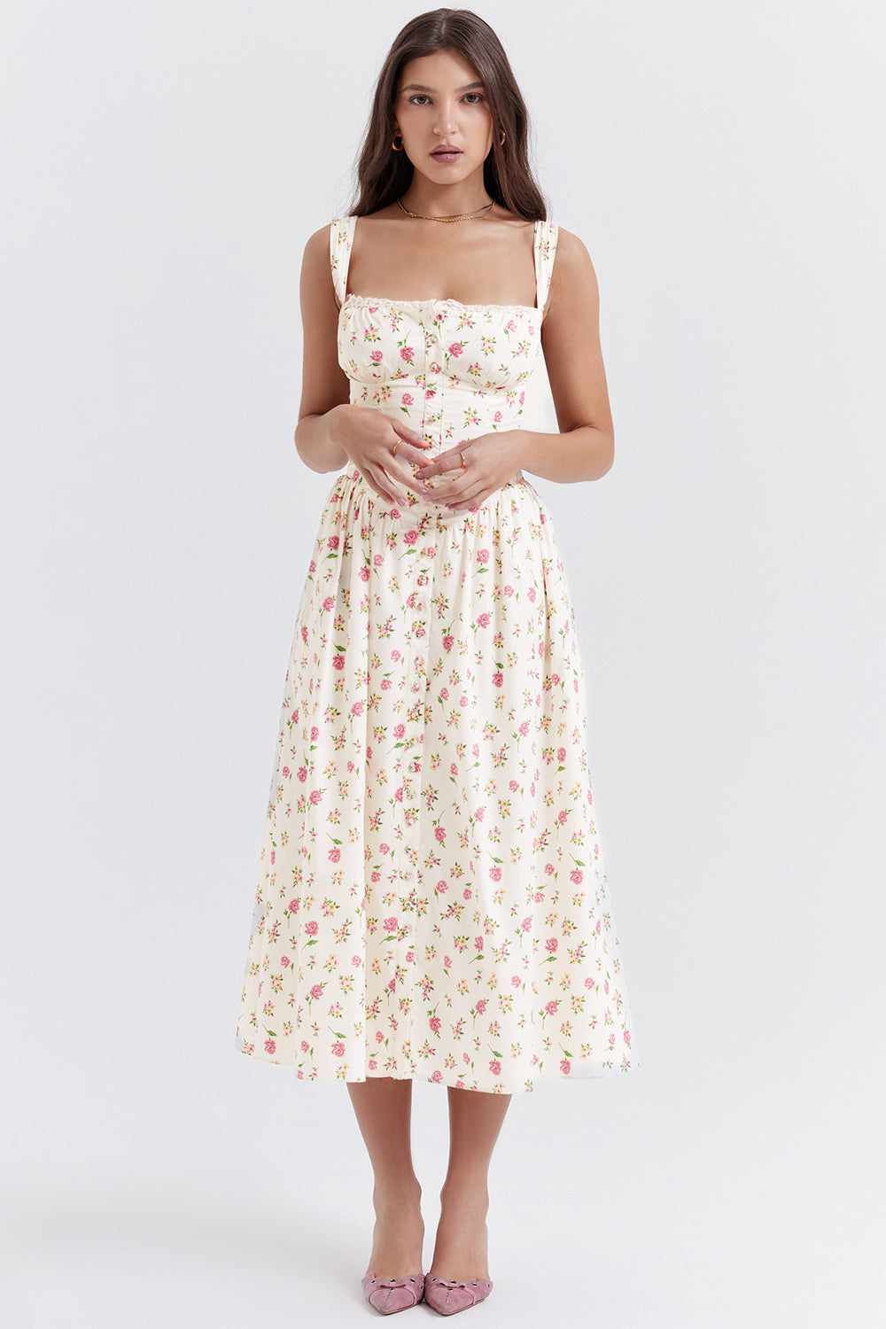 Analie Dress | Summer Floral Maxi Dress