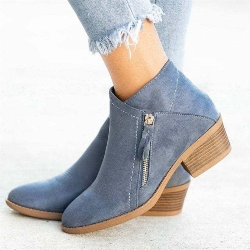 Wren Boots | Women's Low-Heel Ankle Boots
