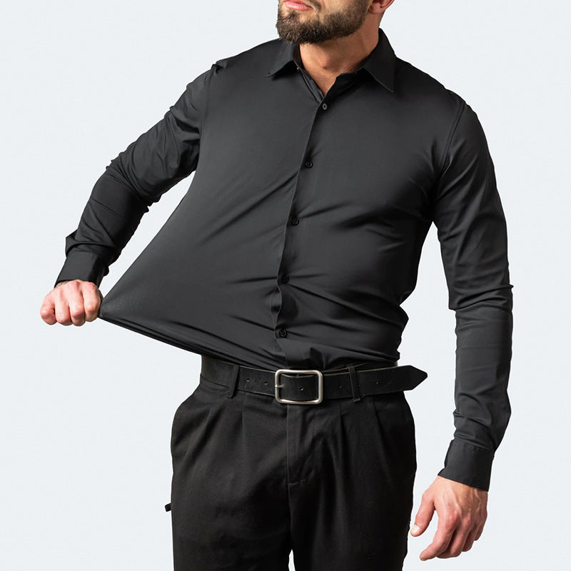 Augustine Dress Shirt | Men’s Wrinkle-Resistant Stretch Shirt with Classic Fit