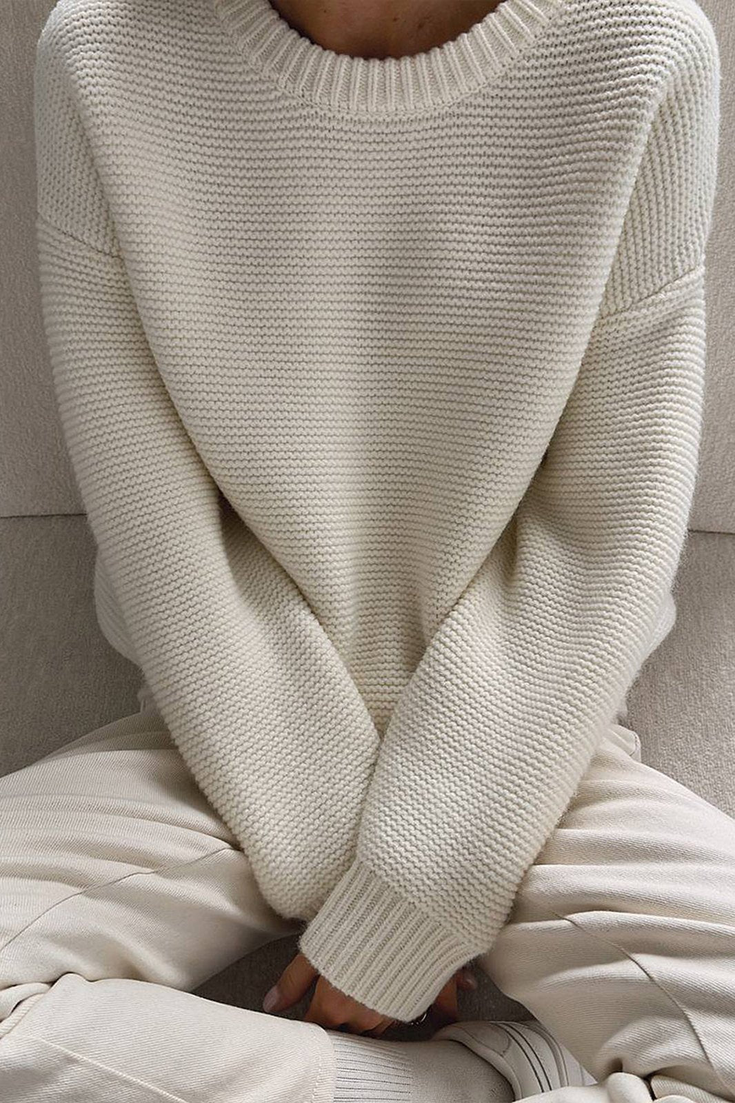 Izza Sweater | Soft Knit Relaxed Sweater