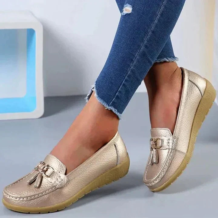 Xandria Moccasins | Women’s Elegant Slip-On Moccasins