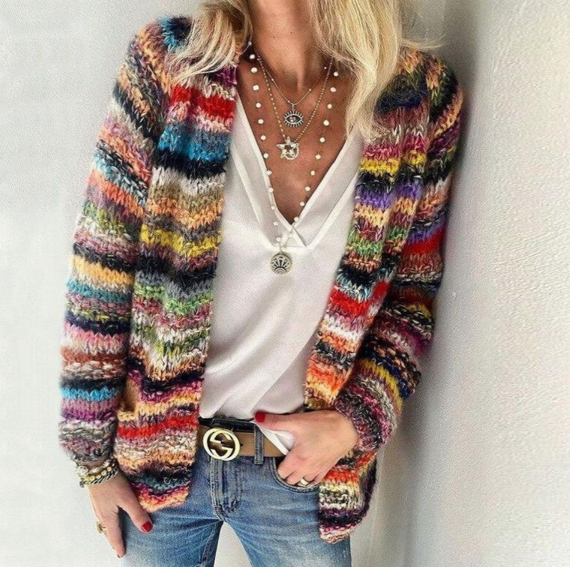 Bridie Cardigan | Jessika Stylish and Colorful Knit Cardigan