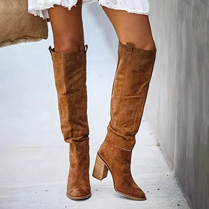 Ocean Boots | Stylish Over-The-Knee Suede Boots