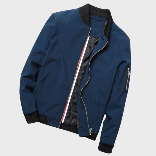 Harley Jacket | Sleek Zip-Up Bomber Jacket