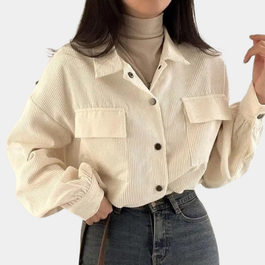 Jane Jacket | Casual Corduroy Button-Up Jacket