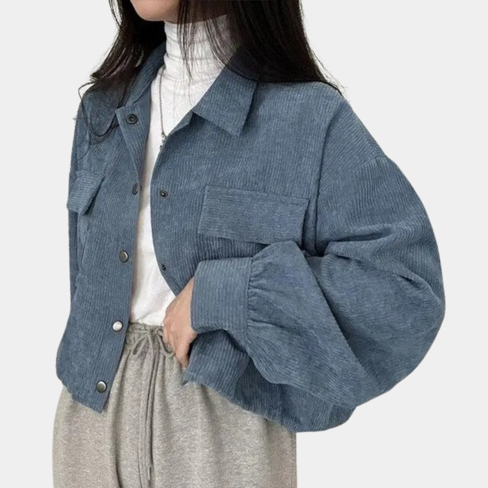 Jane Jacket | Casual Corduroy Button-Up Jacket