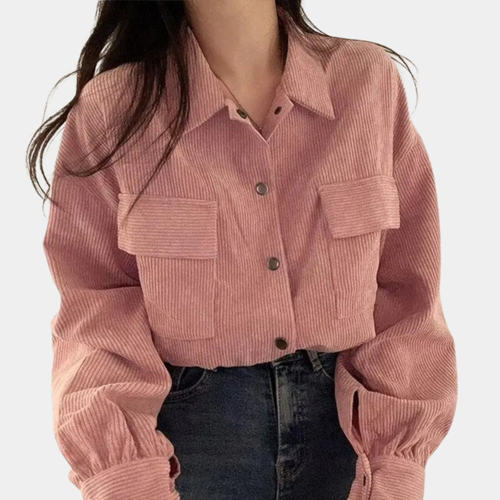 Jane Jacket | Casual Corduroy Button-Up Jacket