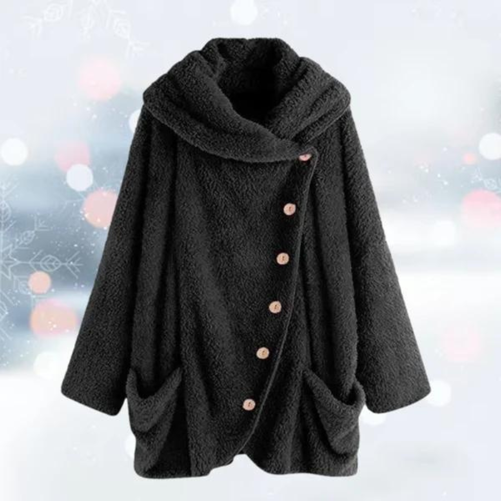 Ingrid Winter Coat | Elegant Plush Women’s Winter Jacket for Cold Weather