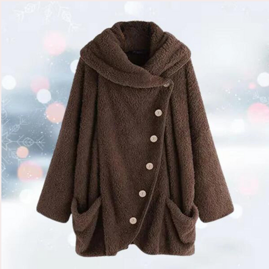 Ingrid Winter Coat | Elegant Plush Women’s Winter Jacket for Cold Weather