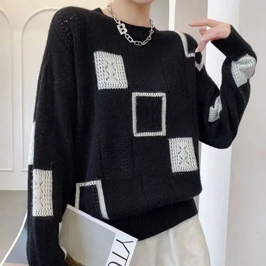 Safiyah Jumper | Women’s Winter Knit Jumper with Unique Pattern
