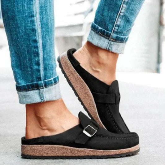 Ashlyn Slippers | Women’s Classic Slip-On Slippers with Soft Cushioned Sole