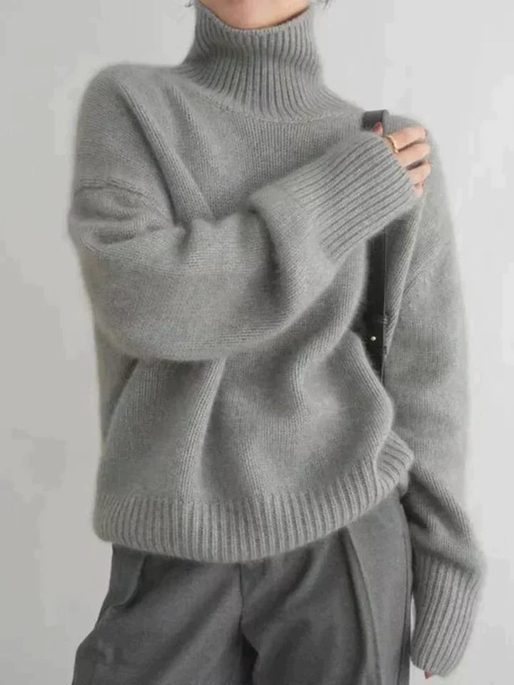 Palmaira Jumper | Women's Autumn Luxe Cashmere Turtleneck Jumper