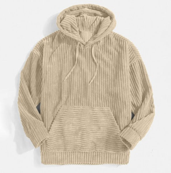 Salma Hoodie | Unisex Autumn Corduroy Sweatshirt