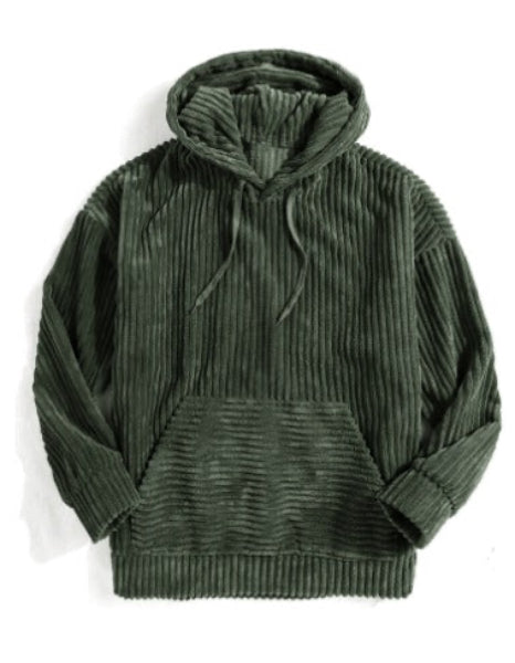 Salma Hoodie | Unisex Autumn Corduroy Sweatshirt