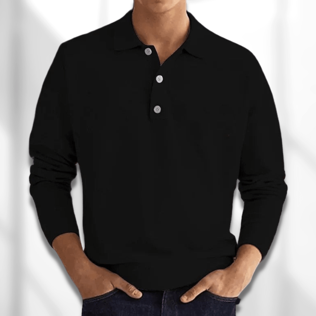 Quennel Pullover | Men's Long-Sleeve Polo Sweater