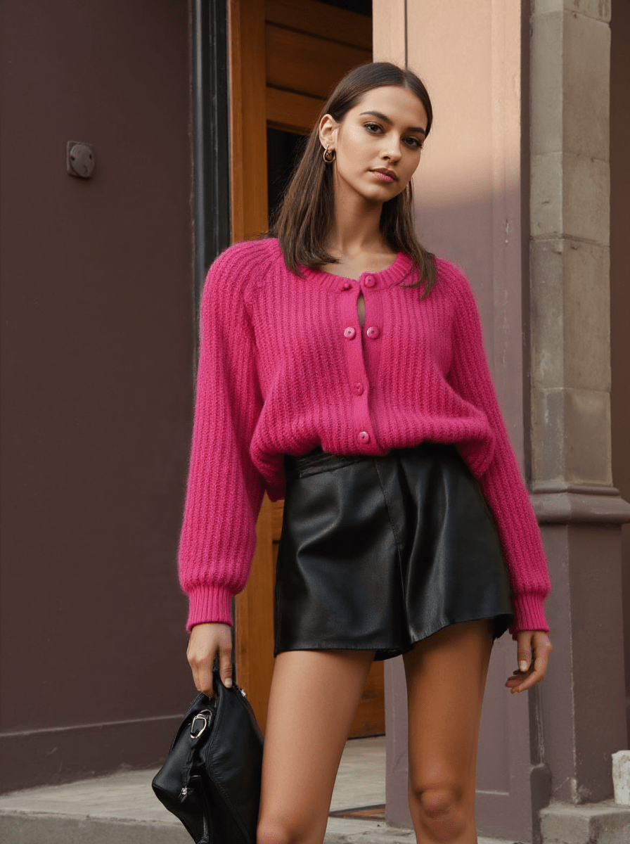 Raihana Cardigan | Women's Autumn Wool Knitted Cardigan