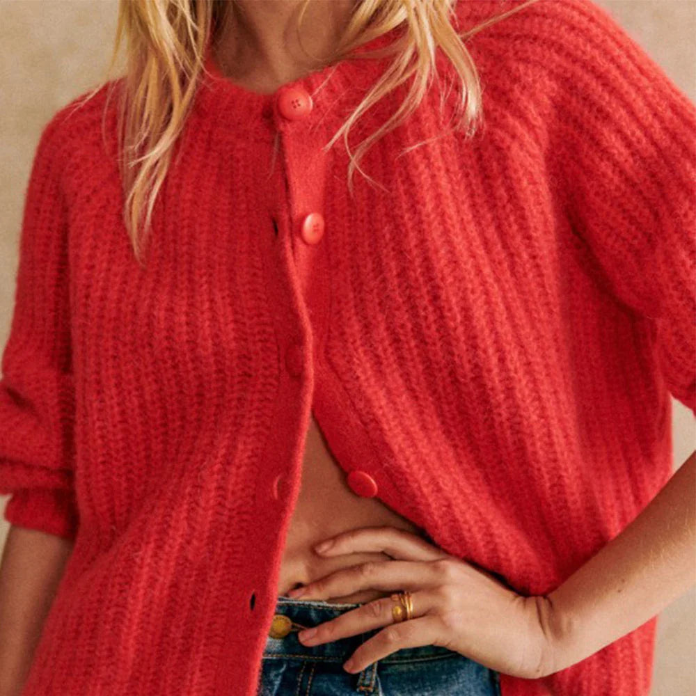 Raihana Cardigan | Women's Autumn Wool Knitted Cardigan