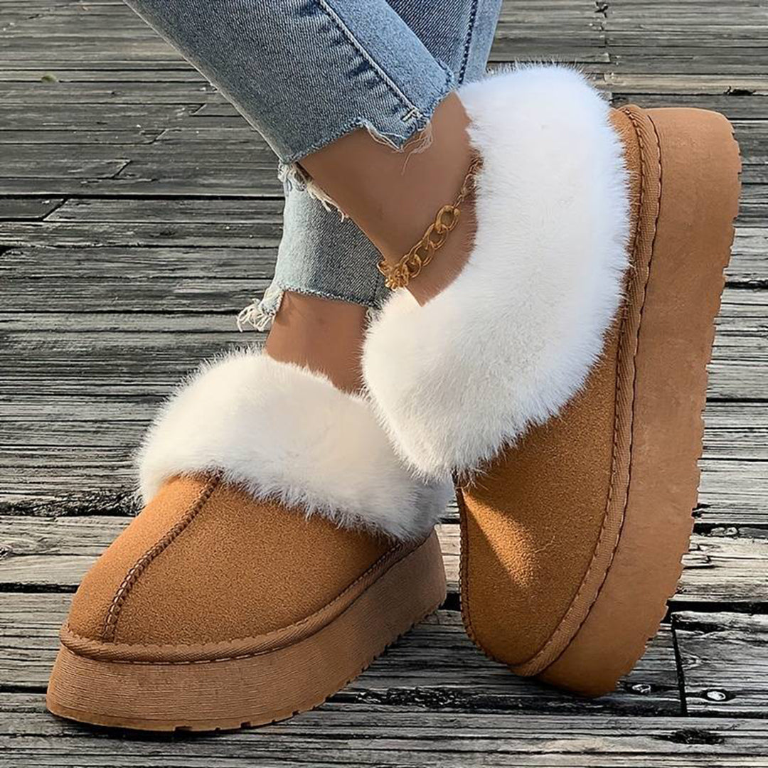 Julieth  Women's Warm Winter Boots | Cozy Fur-Lined Ankle Boots