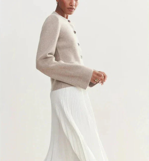 Rosanna Cardigan | Women’s Autumn Chic Knit Button-Up Cardigan