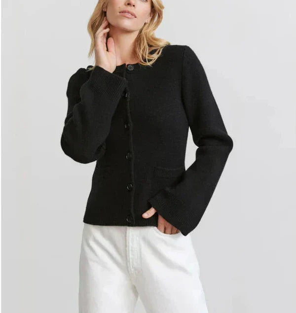 Rosanna Cardigan | Women’s Autumn Chic Knit Button-Up Cardigan