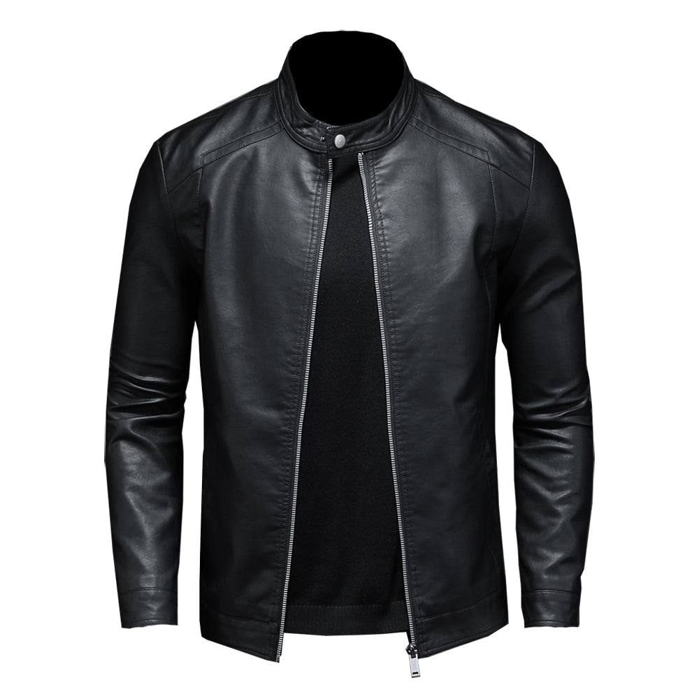 Garrett Jacket | Sleek Leather Moto Jacket