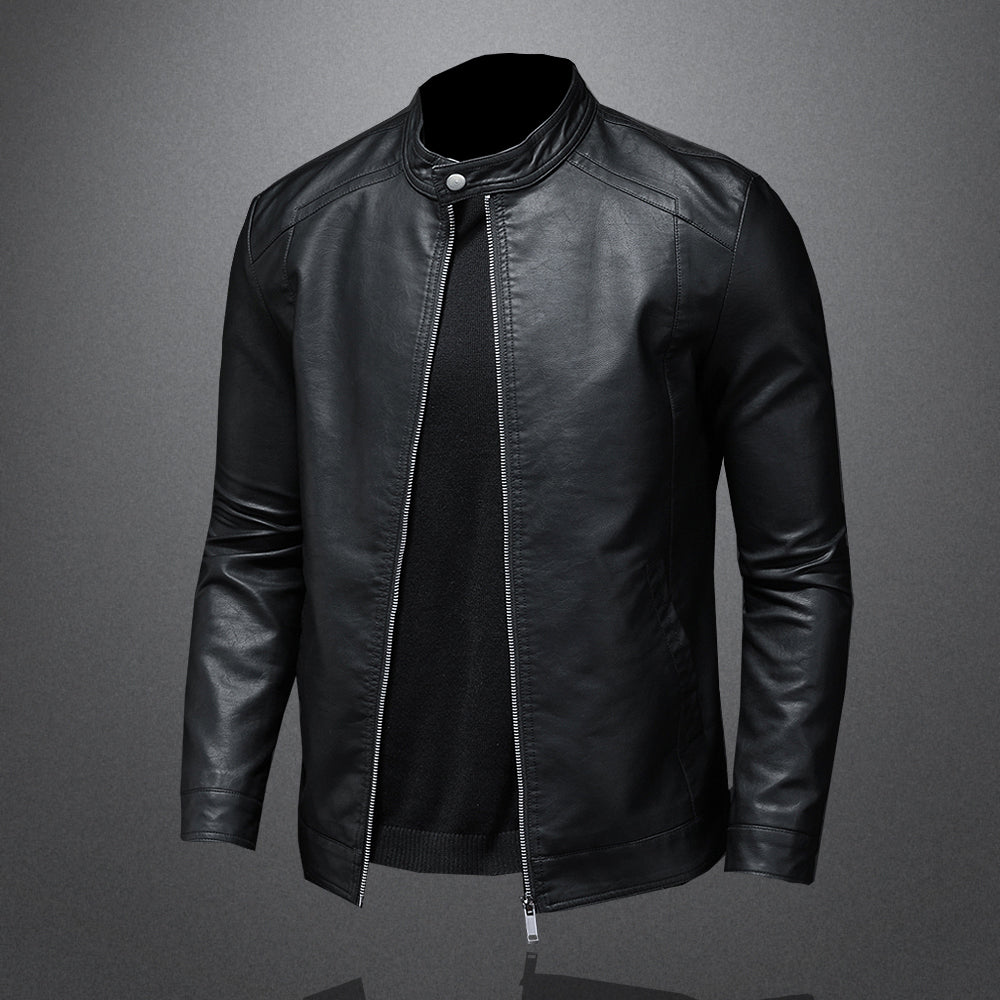 Garrett Jacket | Sleek Leather Moto Jacket