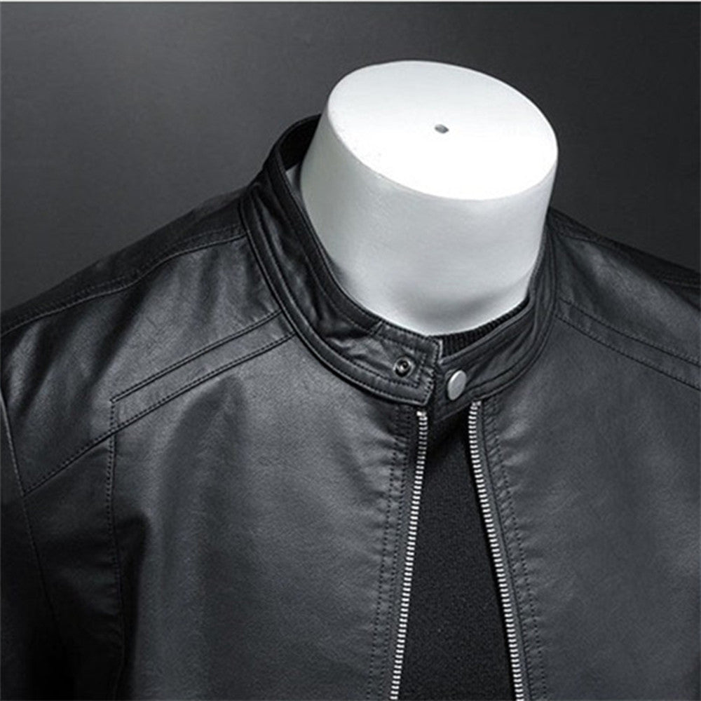 Garrett Jacket | Sleek Leather Moto Jacket