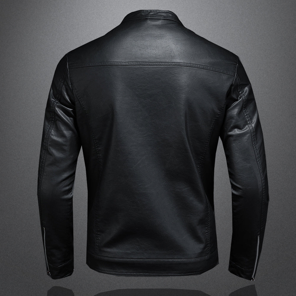 Garrett Jacket | Sleek Leather Moto Jacket