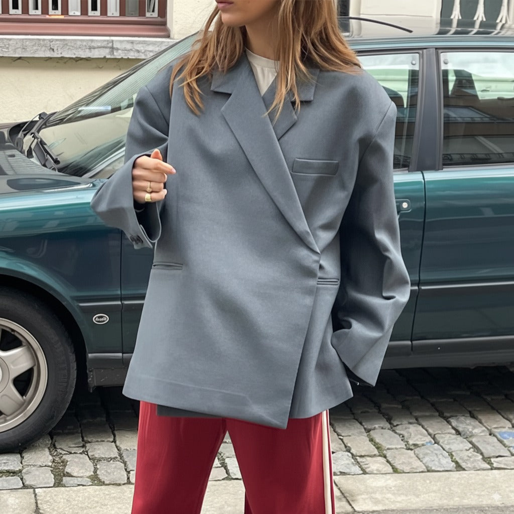 Shamara Blazer | Autumn Oversized Wool Blazer