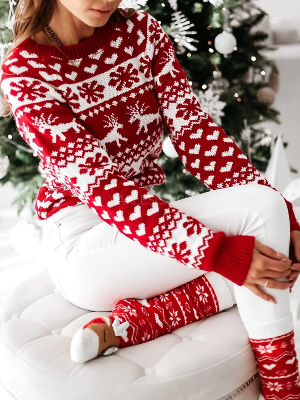 Jordis  Women's Christmas Sweater | Cozy Knit with Festive Design